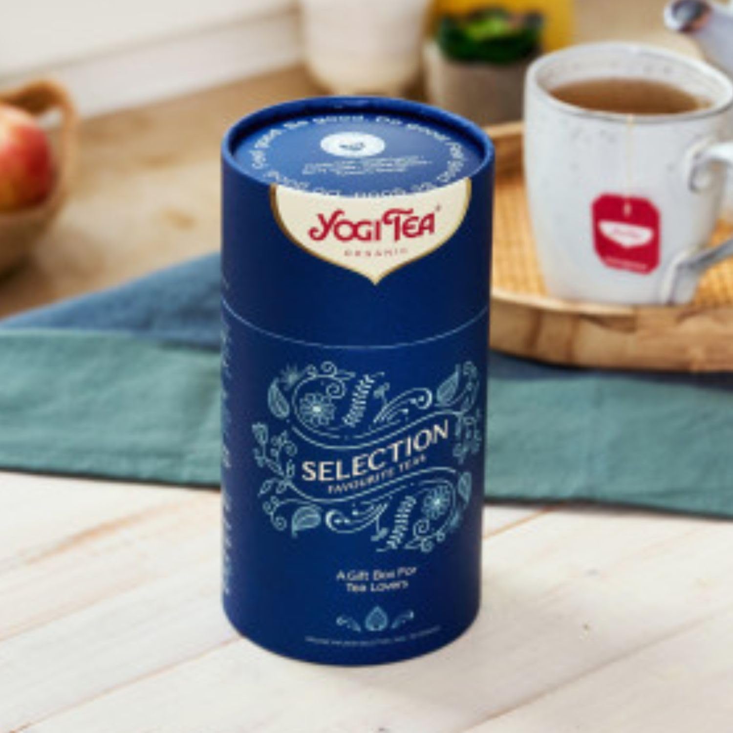 Detalle de YOGI TEA Coffret Découverte 30 sachets – assortiment bio de 5 infusions ayurvédiques
