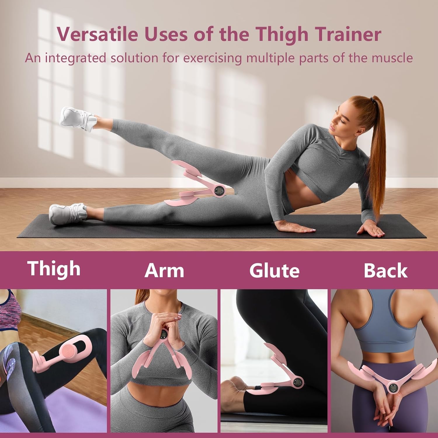 Thumbnail 1 de KVKVMO Thigh Trainer 20LB resistance band