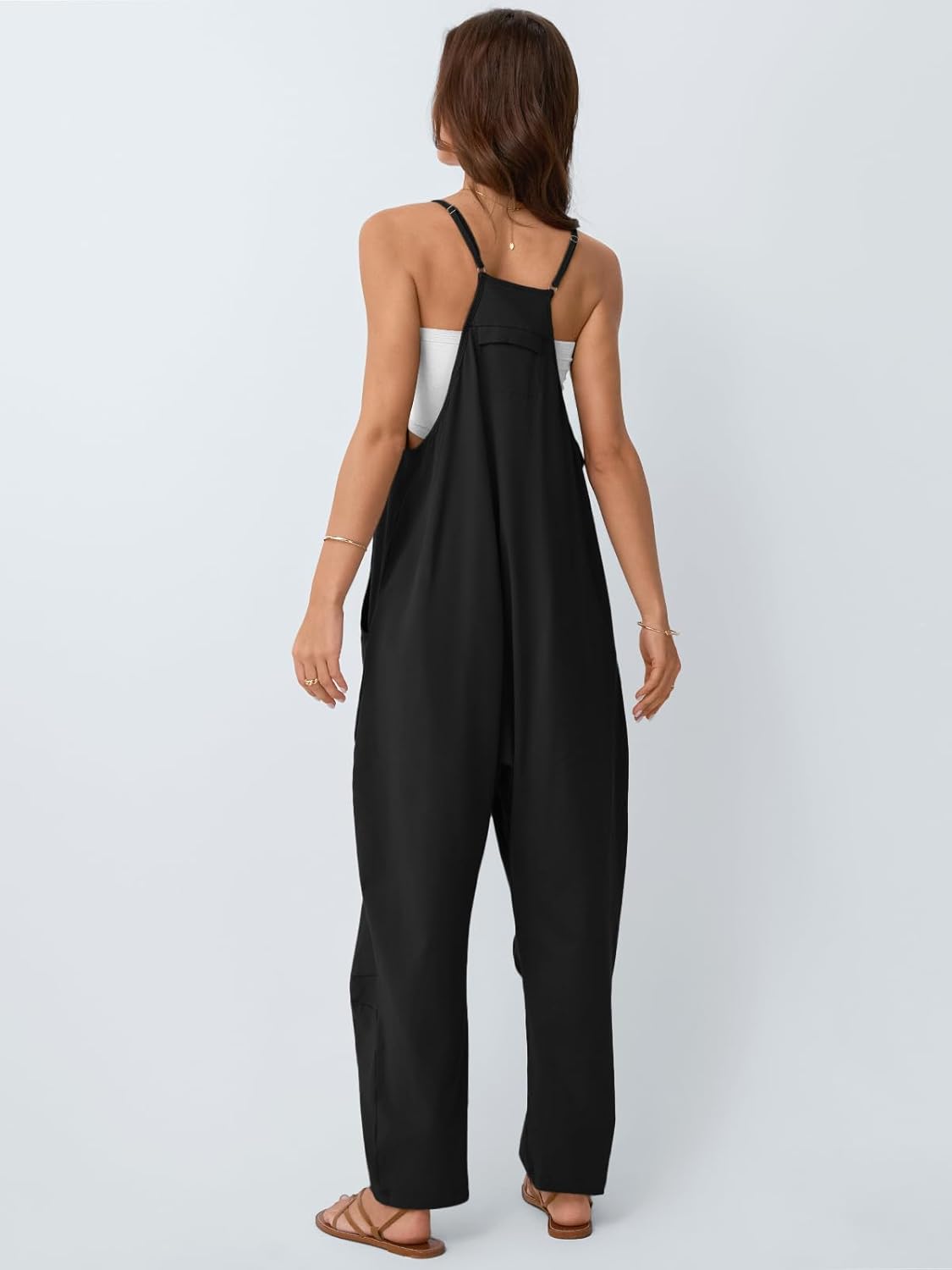 Detalle 2 de AUTOMET Jumpsuits Casual Cotton Spaghetti Strap