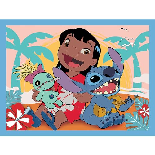 Detalle 2 de Trefl Lilo & Stitch Journée Joyeuse 3 en 1 🎲