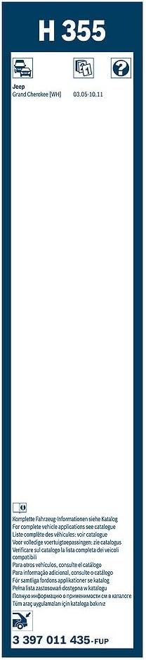Detalle de BOSCH Rear Wiper Blade 14-inch