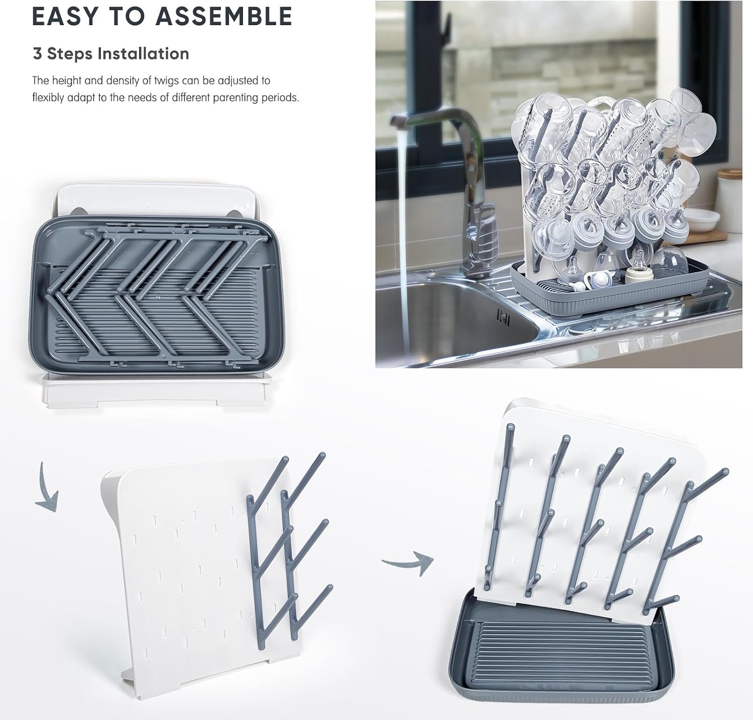 Thumbnail 5 de Termichy Baby Bottle Drying Rack Large vertical dryer 1