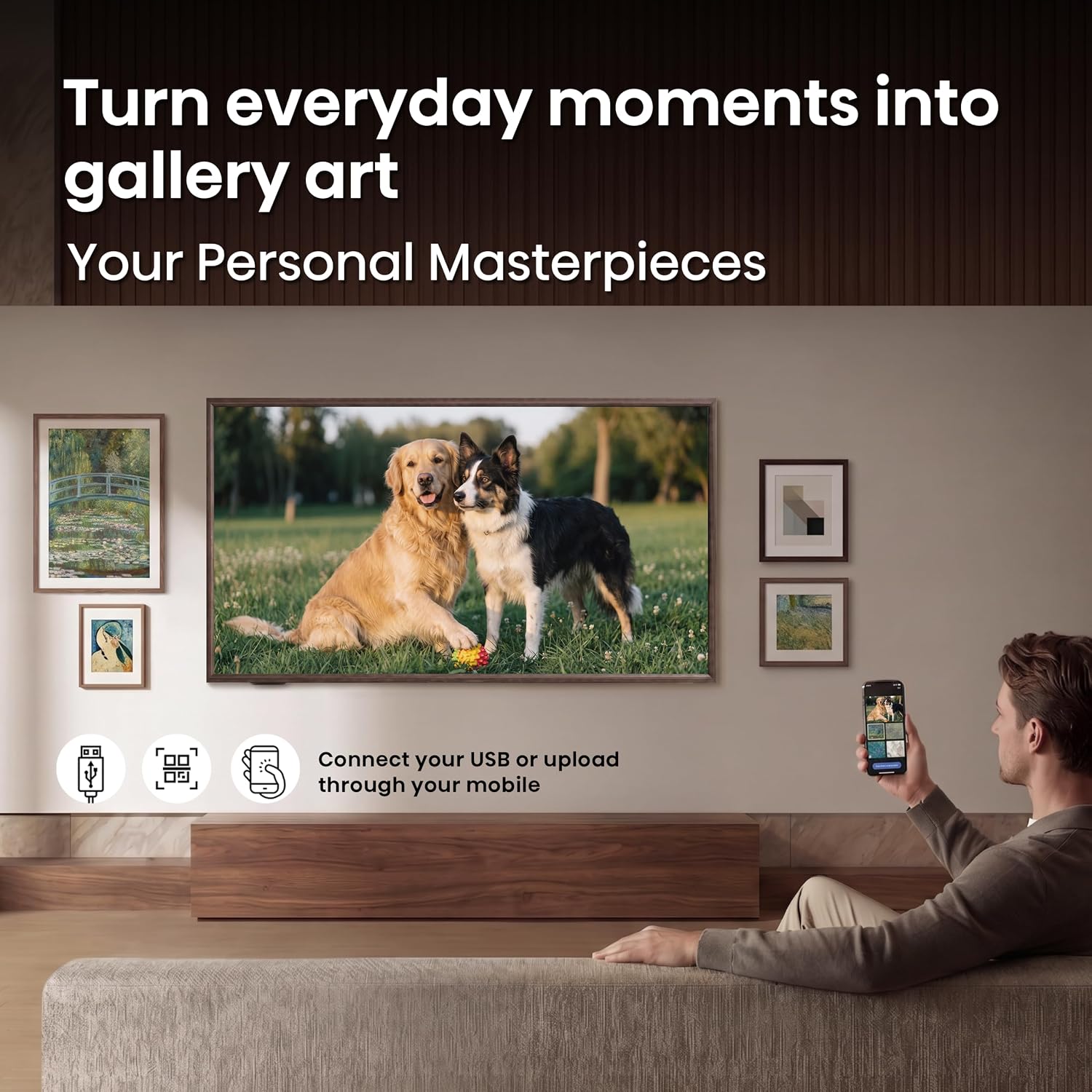 Detalle de Hisense Canvas TV 55-inch