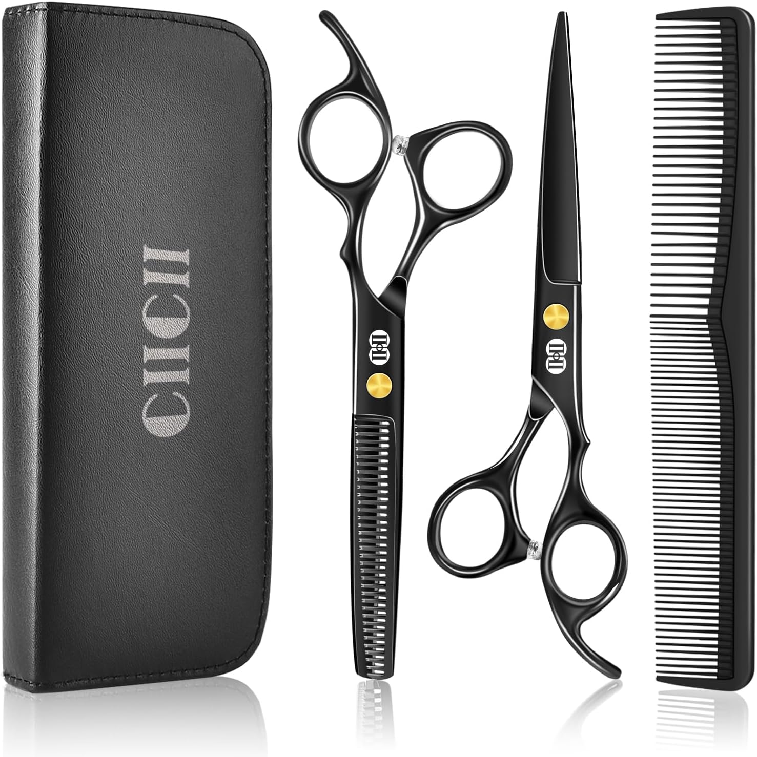 Detalle de CIICII Kit Ciseaux Coiffure 6,7 Pouces
