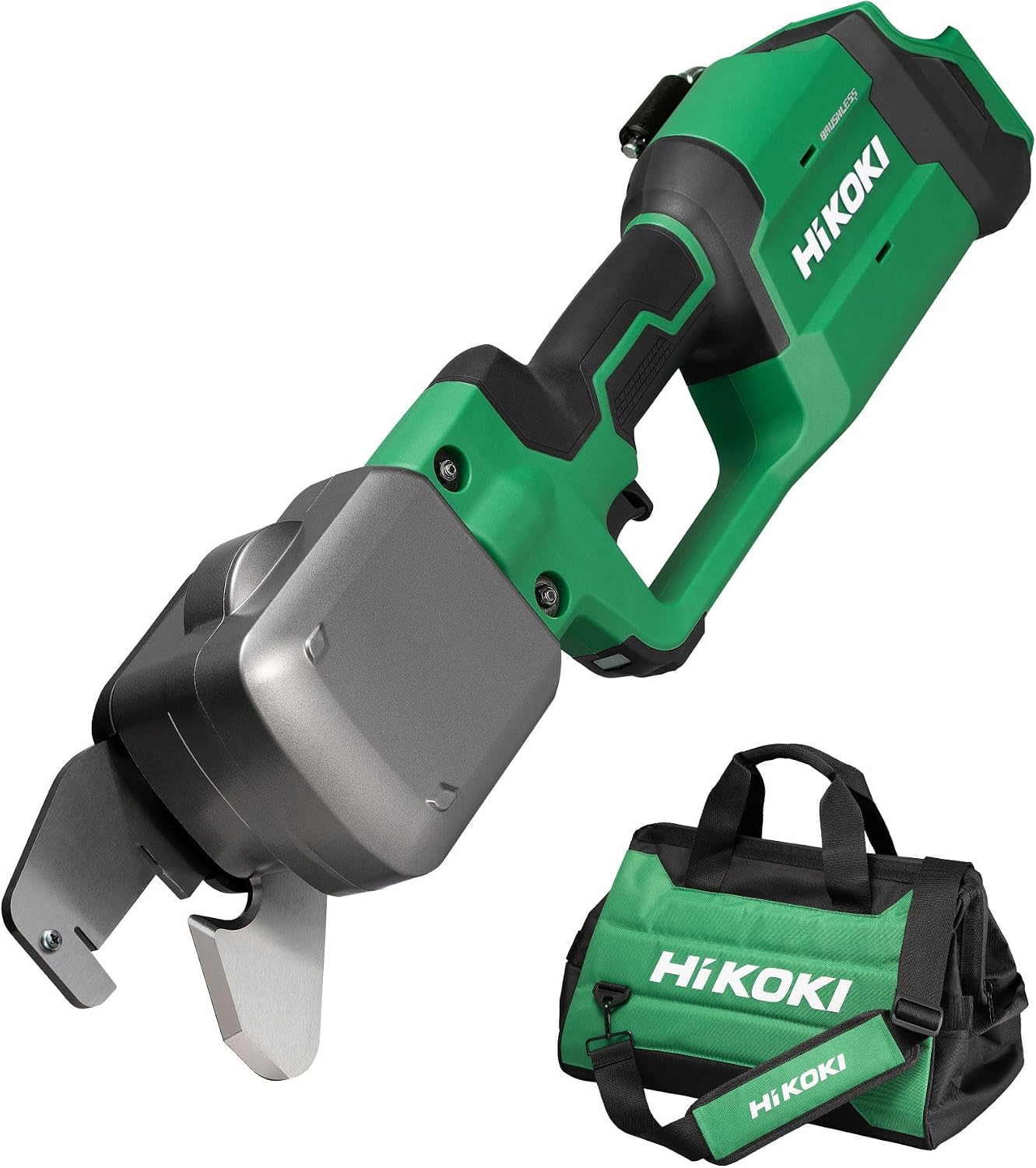 Detalle de HiKOKI CE18DYCA(NN) 18V充電式Cチャンネルカッタ ツールバッグ(L)セット
