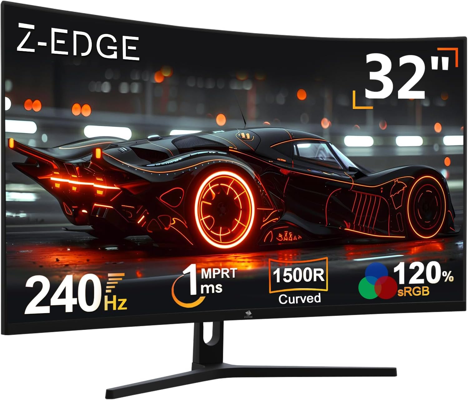Detalle de Z-Edge 32 Zoll Curved Gaming Monitor 240Hz 1ms