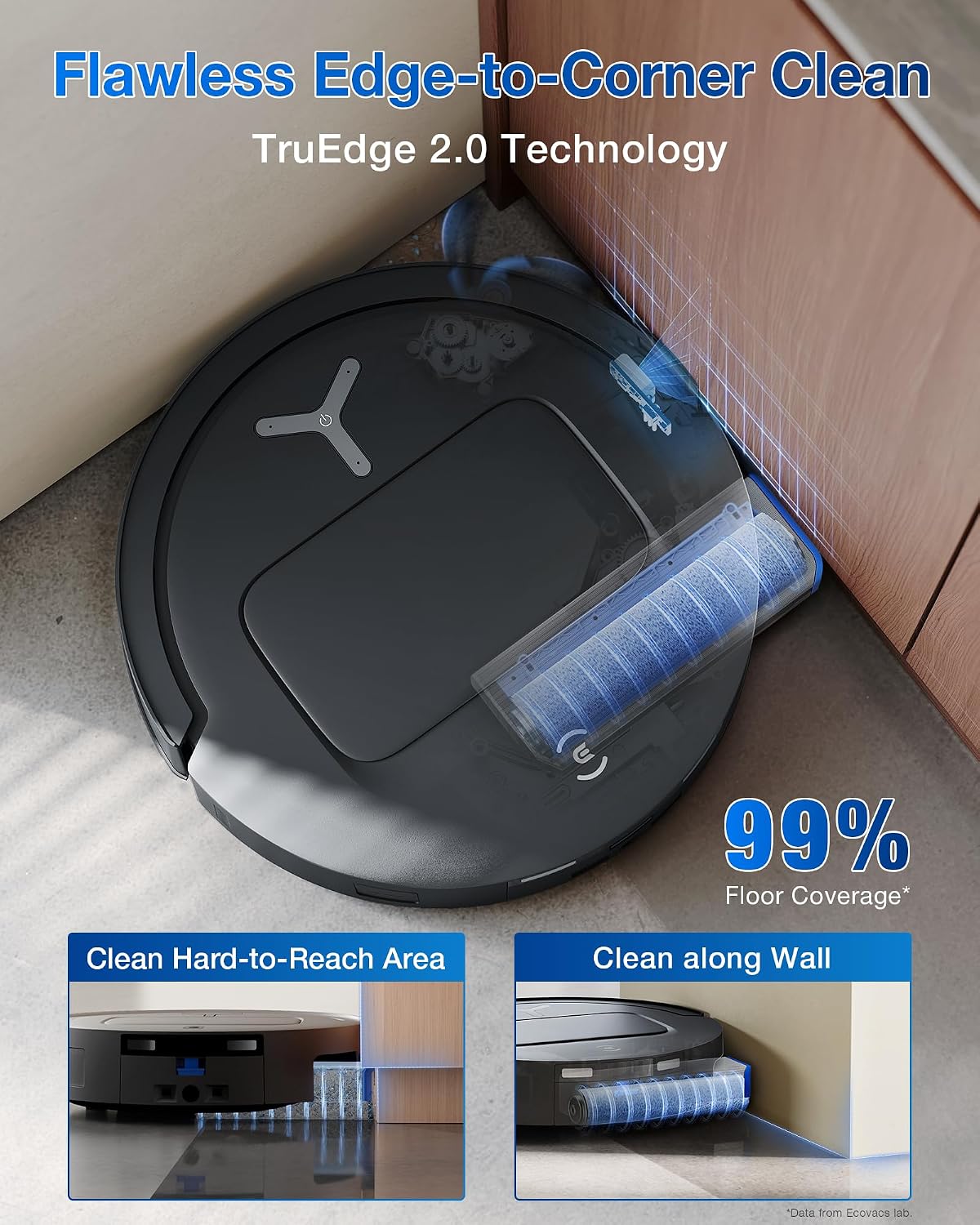 Thumbnail 6 de ECOVACS robot vacuum and mop T80