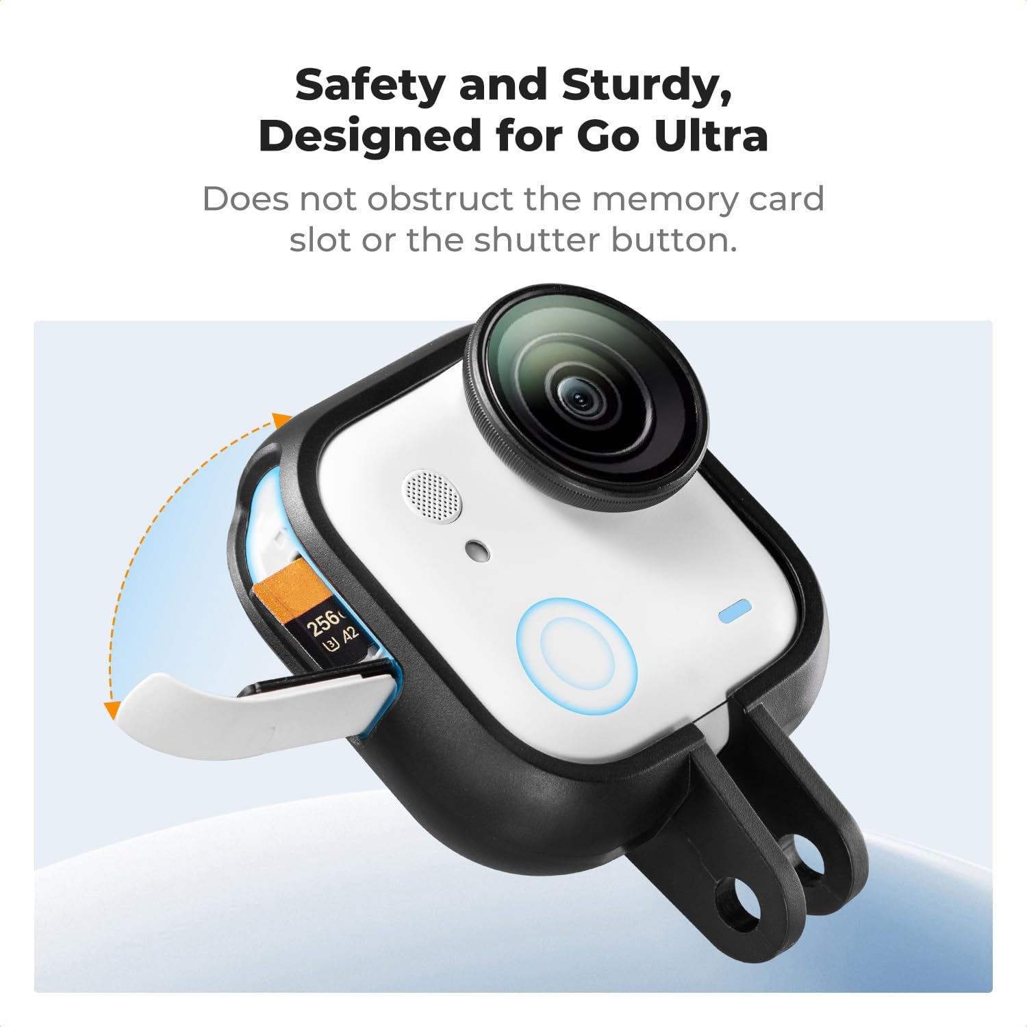 Thumbnail 2 de K&F CONCEPT Action Camera Mount for Insta360 GO Ultra Protective Frame Adapter Cage