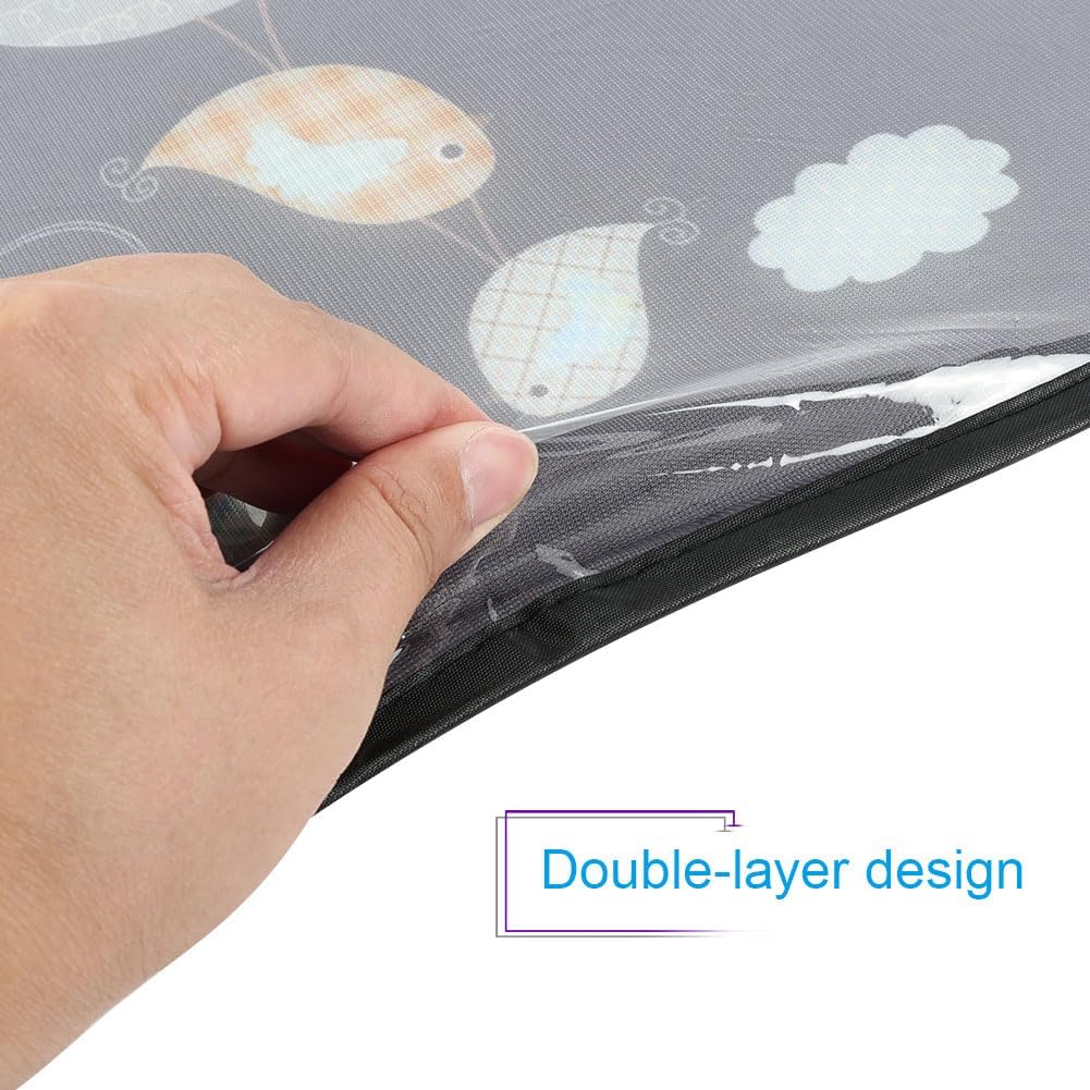 Thumbnail 2 de URAQT 2-Pack Car Sun Shade for Baby, static cling side window UV sun visor (44 × 36cm)