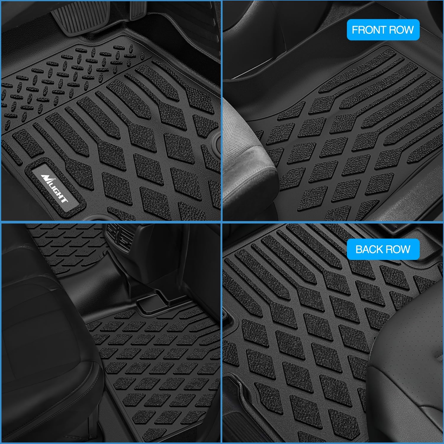 Thumbnail 6 de Nilight TPE Floor Mats for Toyota Avalon