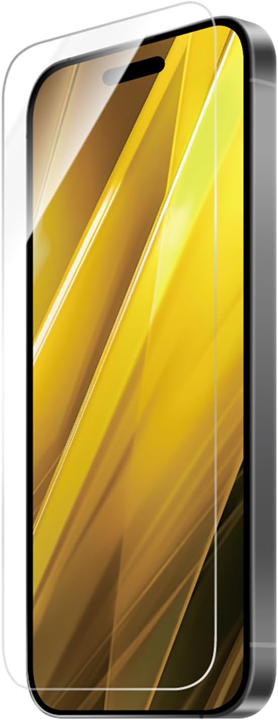 Detalle de ルプラス LN-IP24FG iPhone 16 Pro用ガラスフィルム 超透明・10H・指紋防止