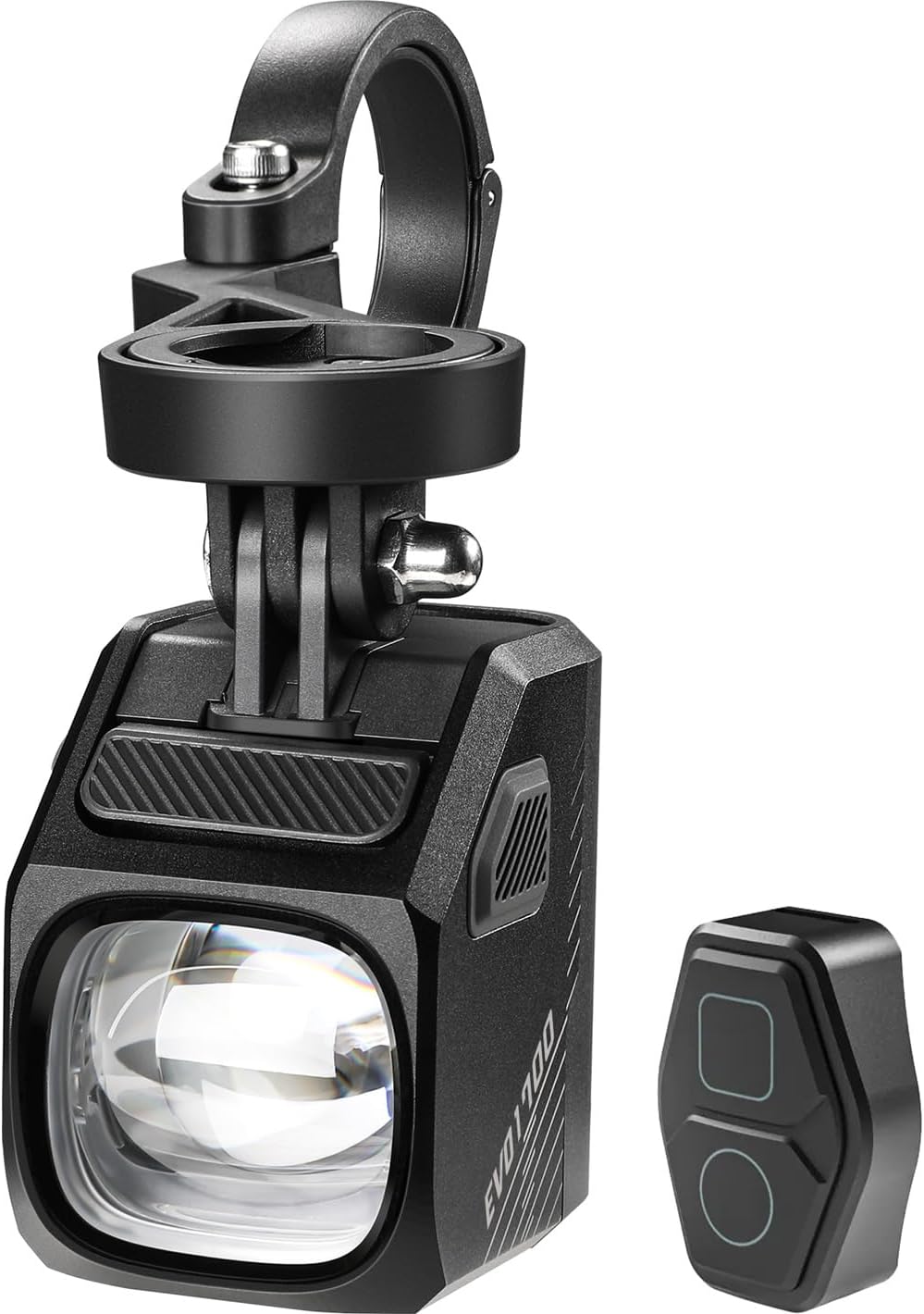 Detalle de MagicShine fanalino anteriore a LED bianco EVO 1700 nero USB-C con telecomando