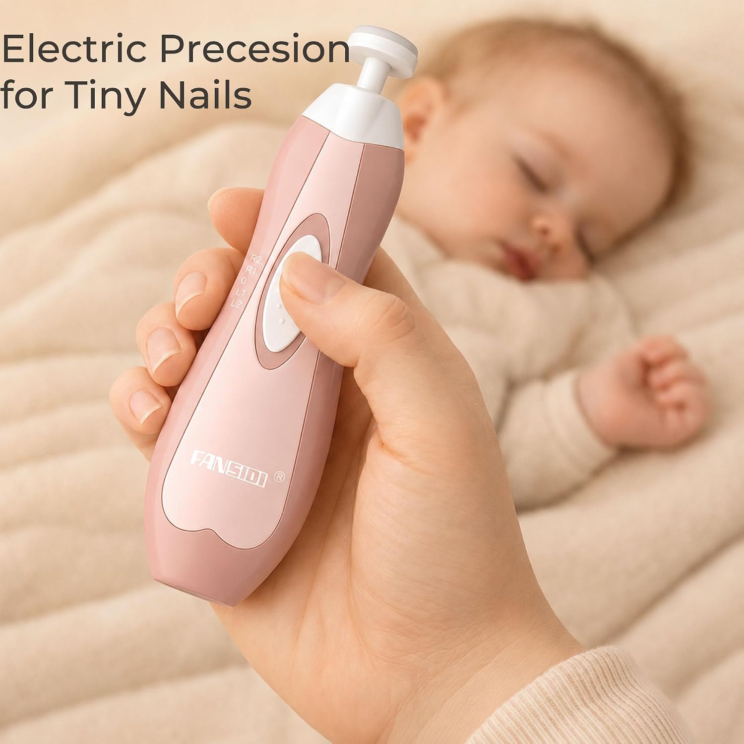 Thumbnail 2 de Fansidi Baby Nail Trimmer Electric – Safe, Quiet Nail Care from Newborn to Toddler