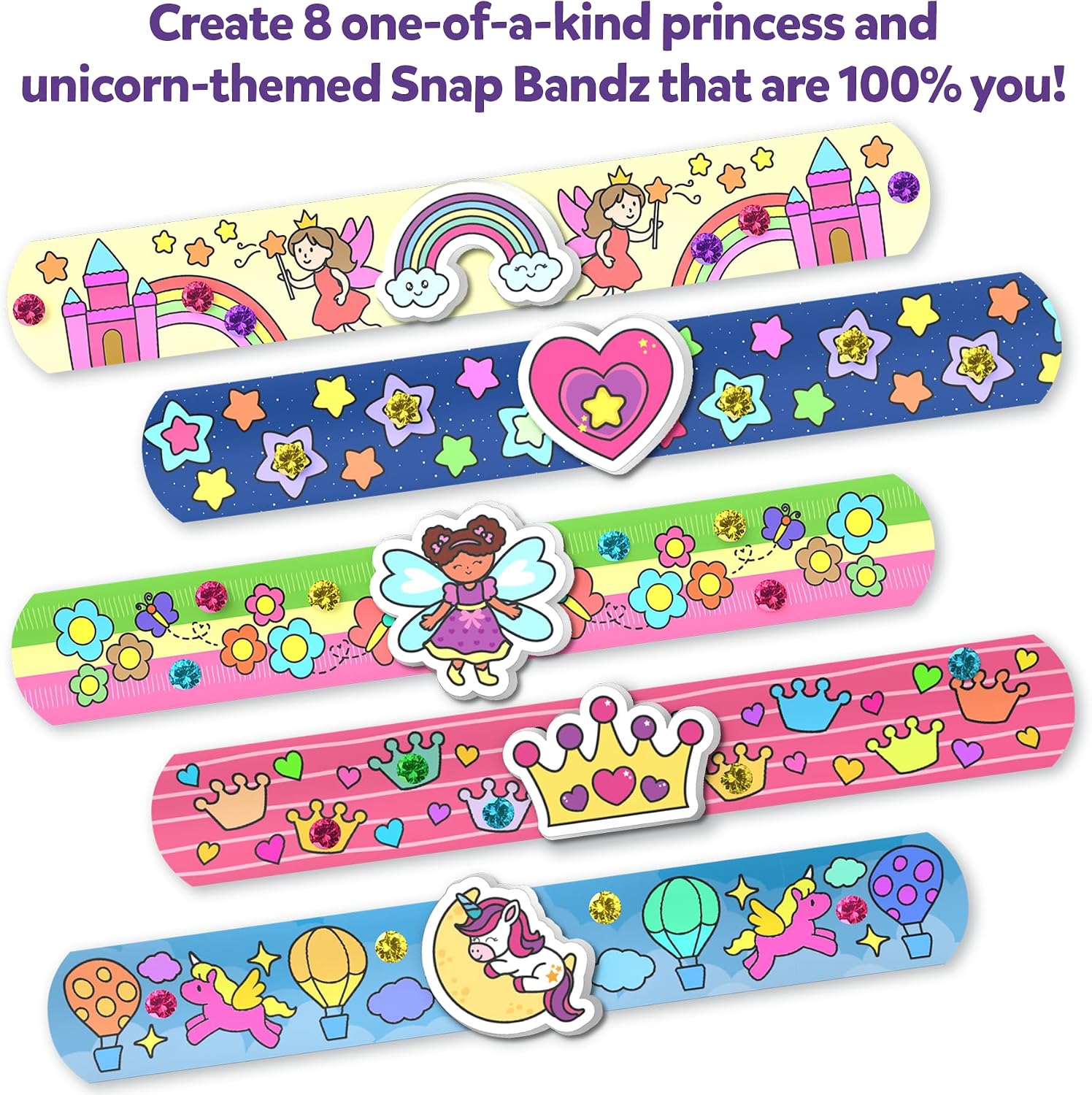 Detalle 2 de Skillmatics DIY Snap Bandz 8 pack 8.6
