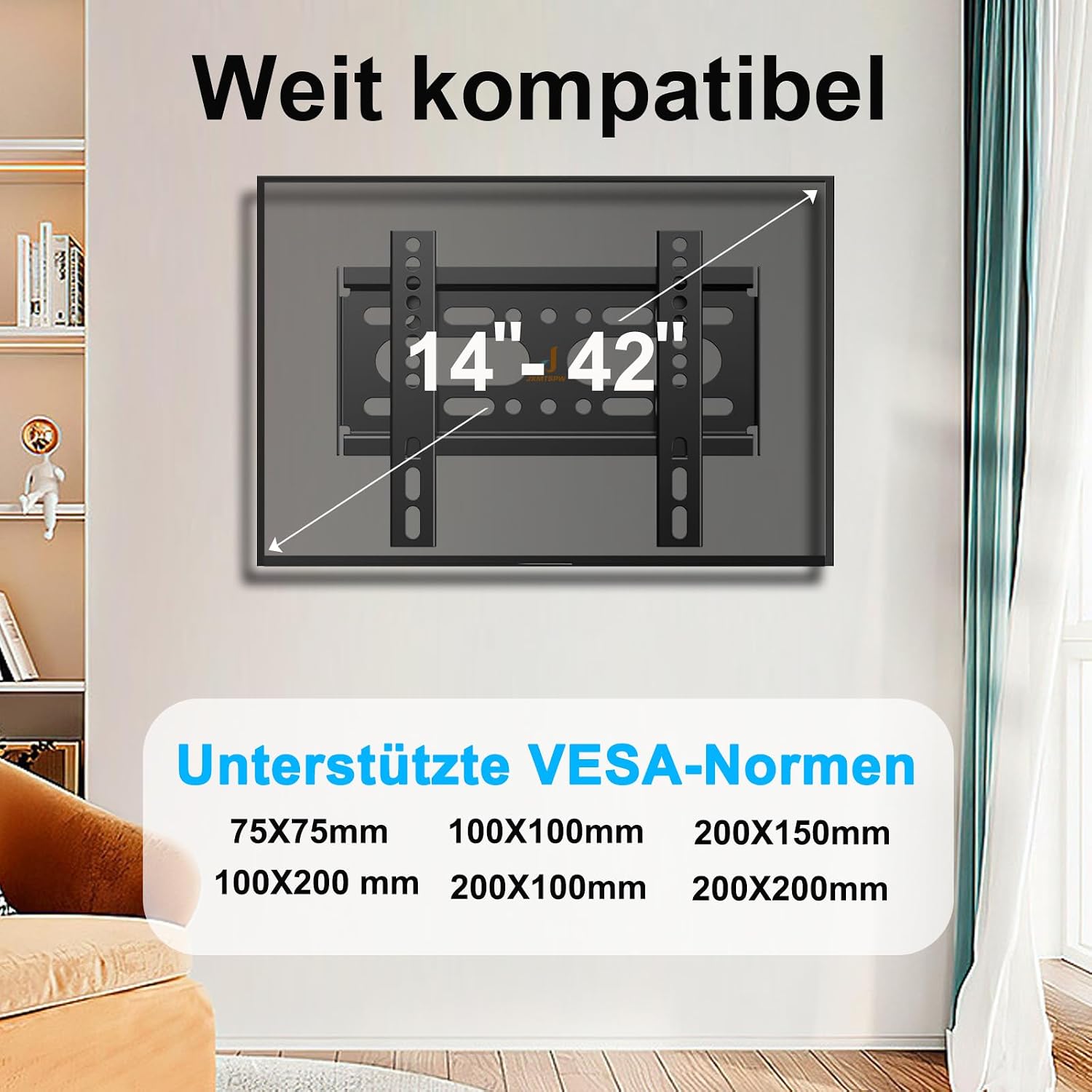 Thumbnail 1 de JXMTSPW TV Wandhalterung 14-42 Zoll
