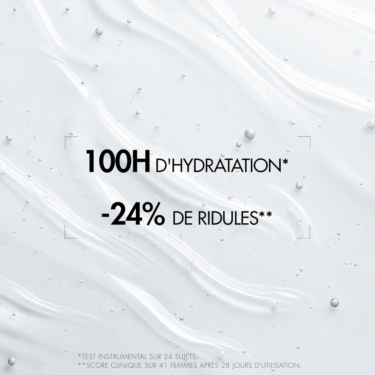 Detalle de Biotherm Aquasource Electrolyte Dewy Gel 100H – Gel hydratant léger boosted en électrolytes et Hyalu B3