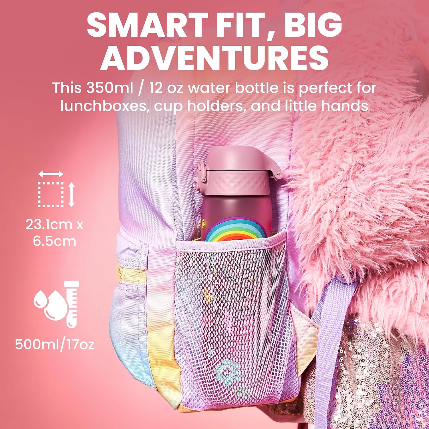Detalle 2 de Ion8 Borraccia 500ml a prova di perdite
