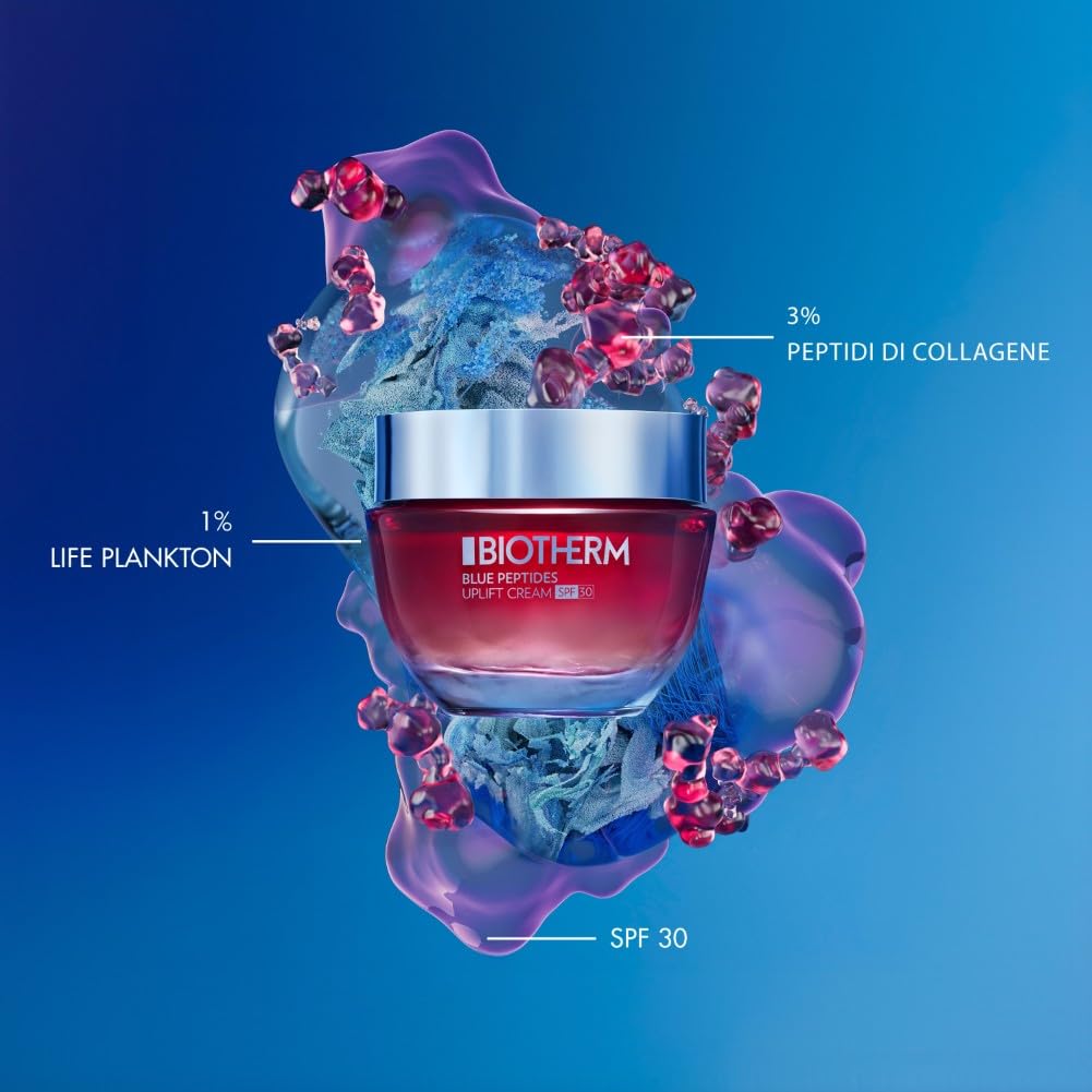 Detalle 2 de Biotherm Blue Peptides Uplift Crema facial SPF 30 50 ml