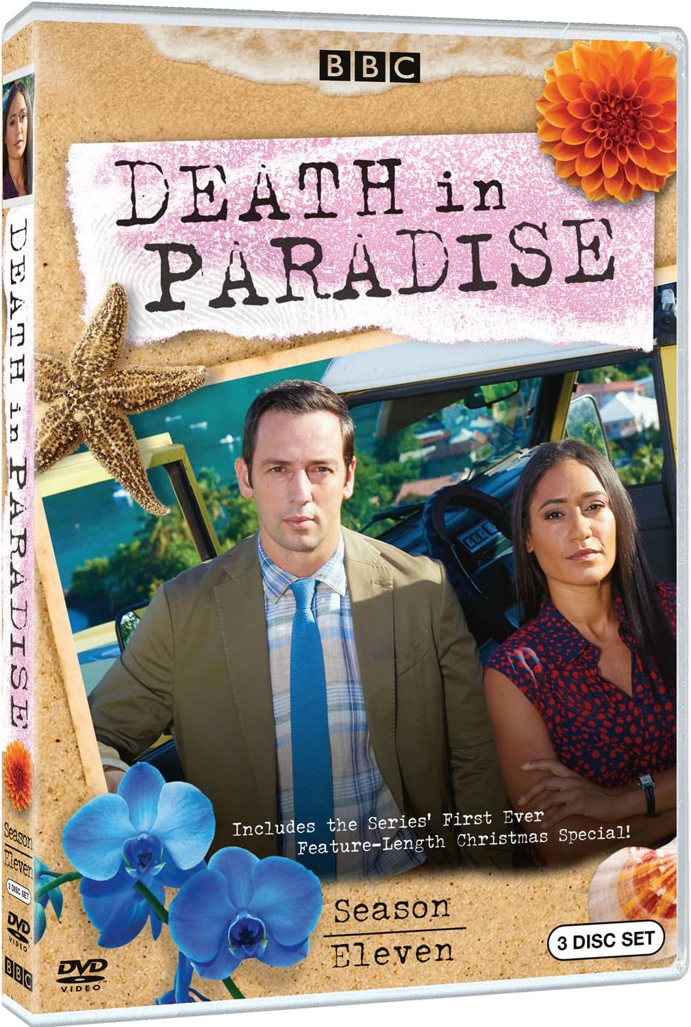 Detalle 2 de Death in Paradise: Season Eleven DVD, English-Language 3-Disc Set