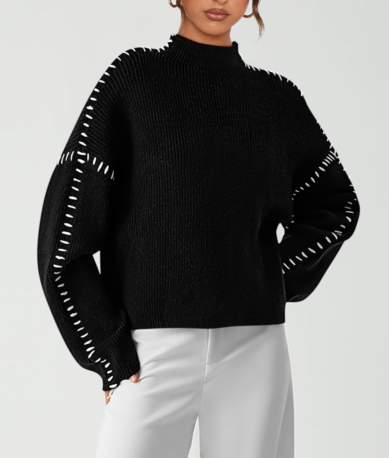 Thumbnail 2 de PRETTYGARDEN Chunky Knit Sweater 2026