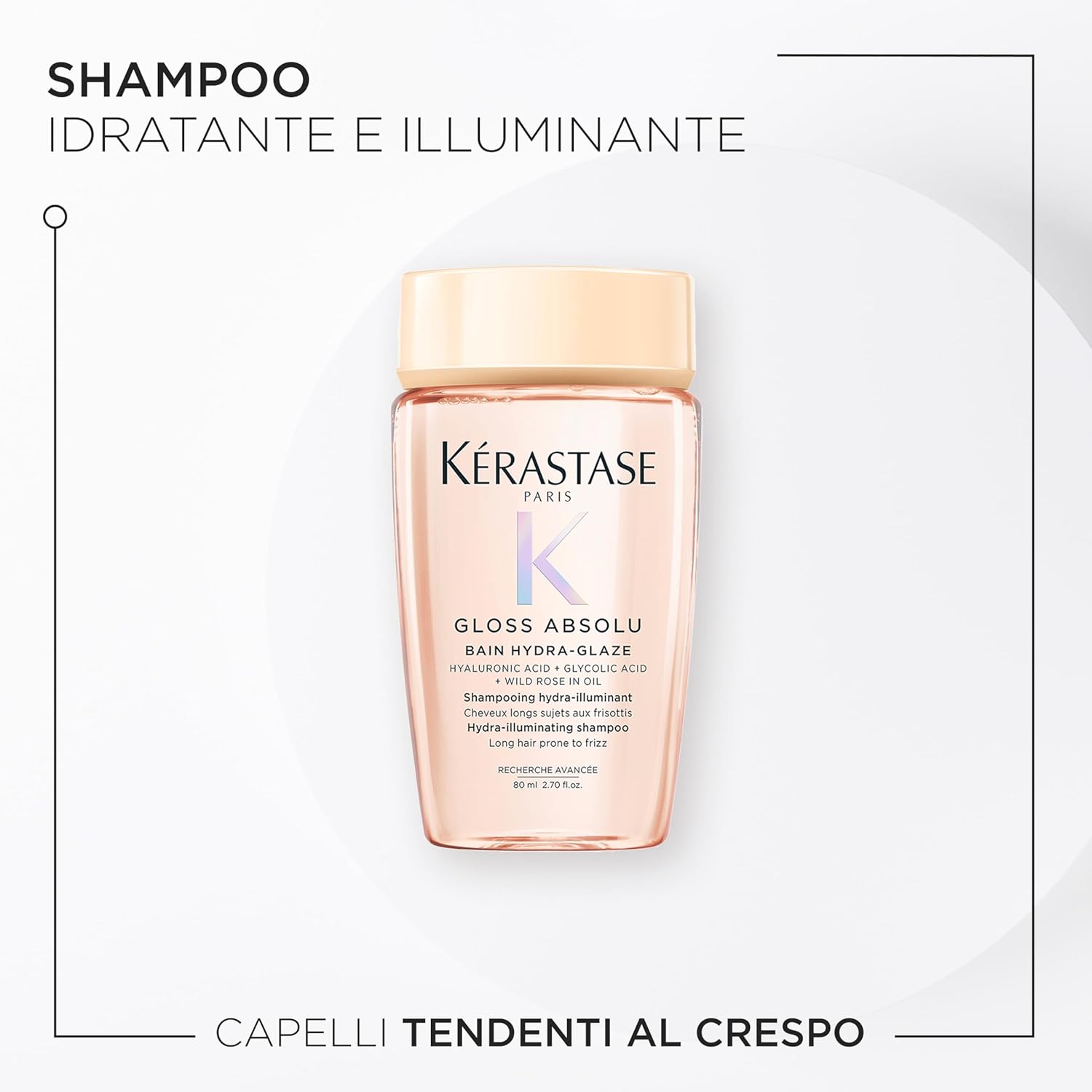 Detalle 2 de Kérastase Gloss Absolu Shampoo 80ml
