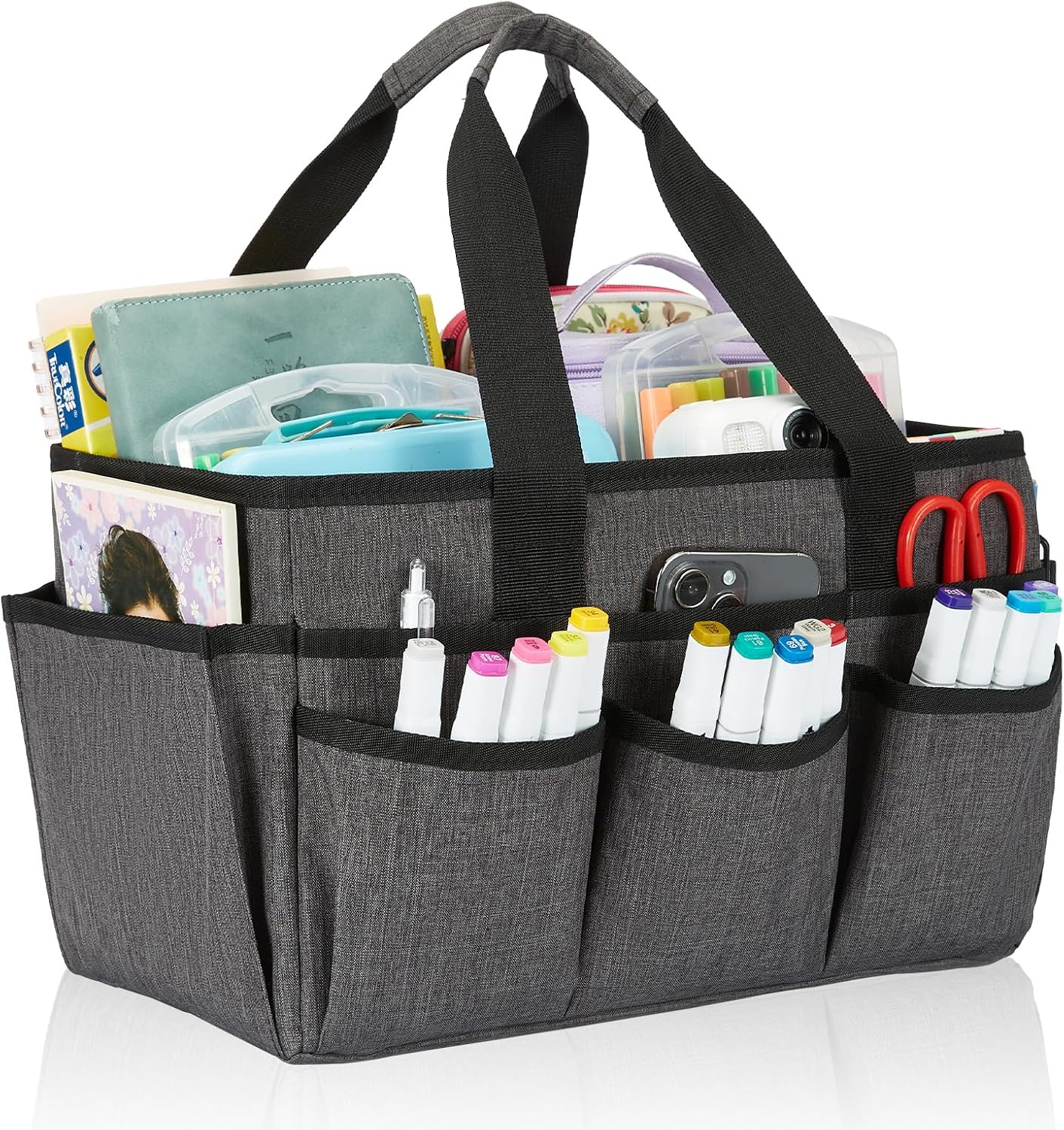 Detalle de JOSIVIKY Craft Tote Bag 14x8x8.5 in