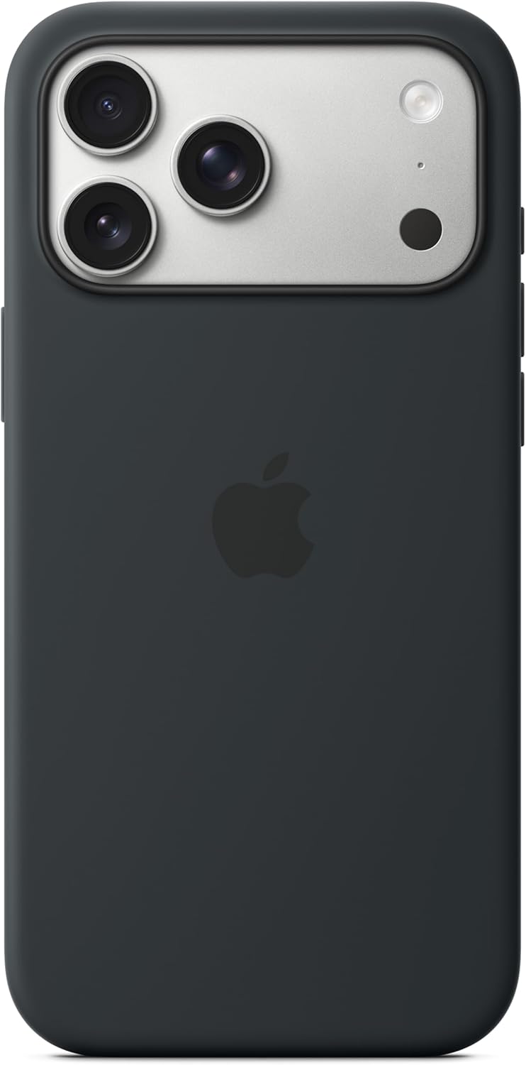 Detalle de Apple Coque Silicone avec MagSafe pour iPhone 17 Pro Max – Noir