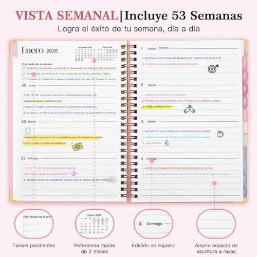 Thumbnail 3 de Kareeran Agenda 2026 en Español 📓