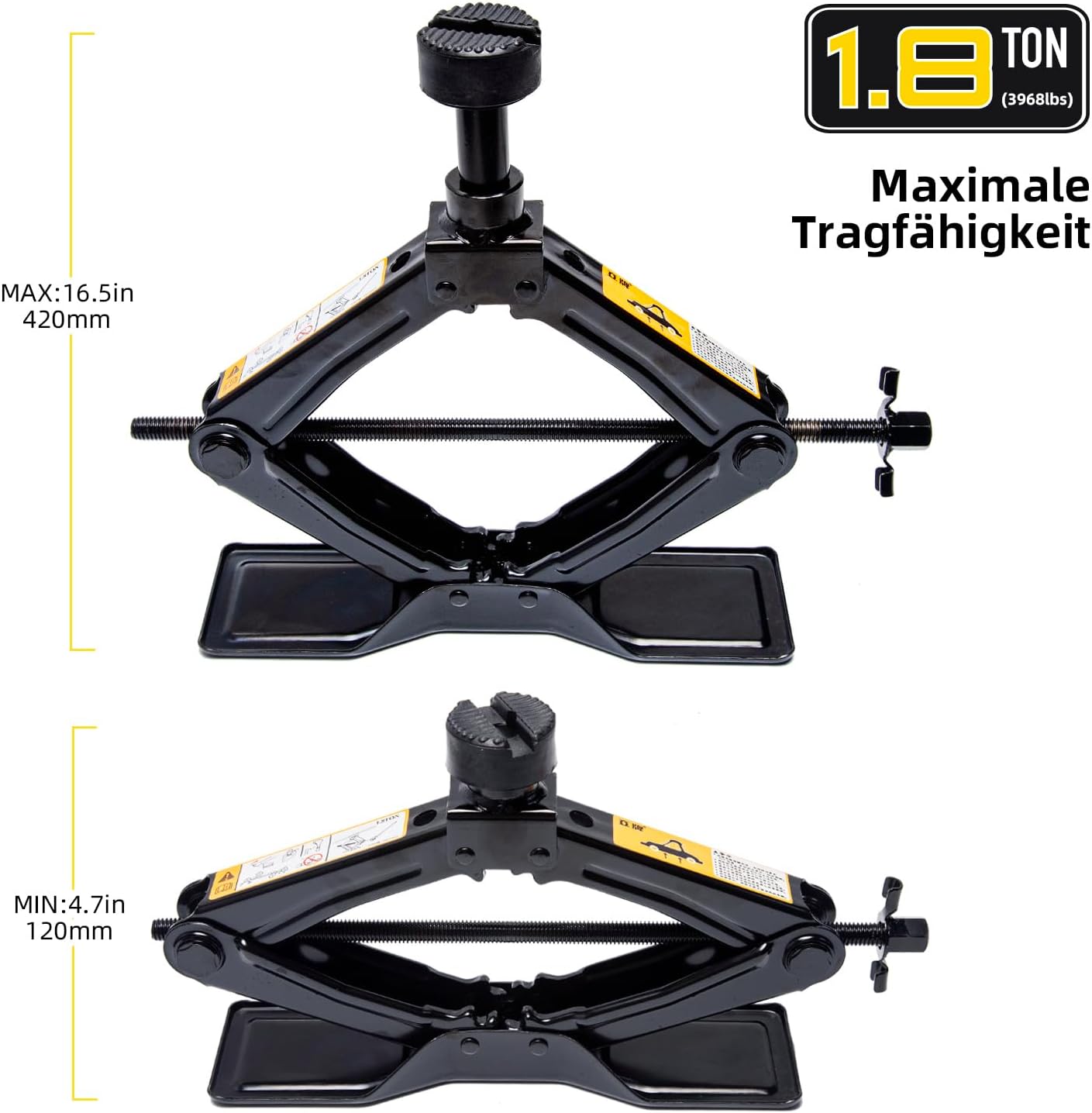 Detalle 2 de Leadstand Scherenwagenheber 2 Tonnen Hub