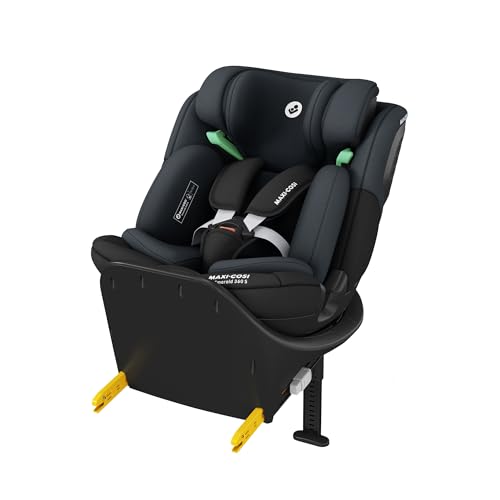 Detalle de Maxi-Cosi Emerald 360 S i-Size Isofix Autositz – 40–150 cm, Tonal Black