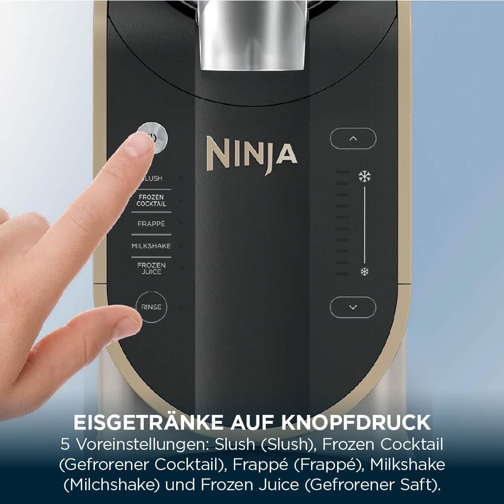 Thumbnail 4 de Ninja SLUSHi Maschine FS301EUSTGD – Stone Gold für Slush, Frozen Drinks & Milkshakes