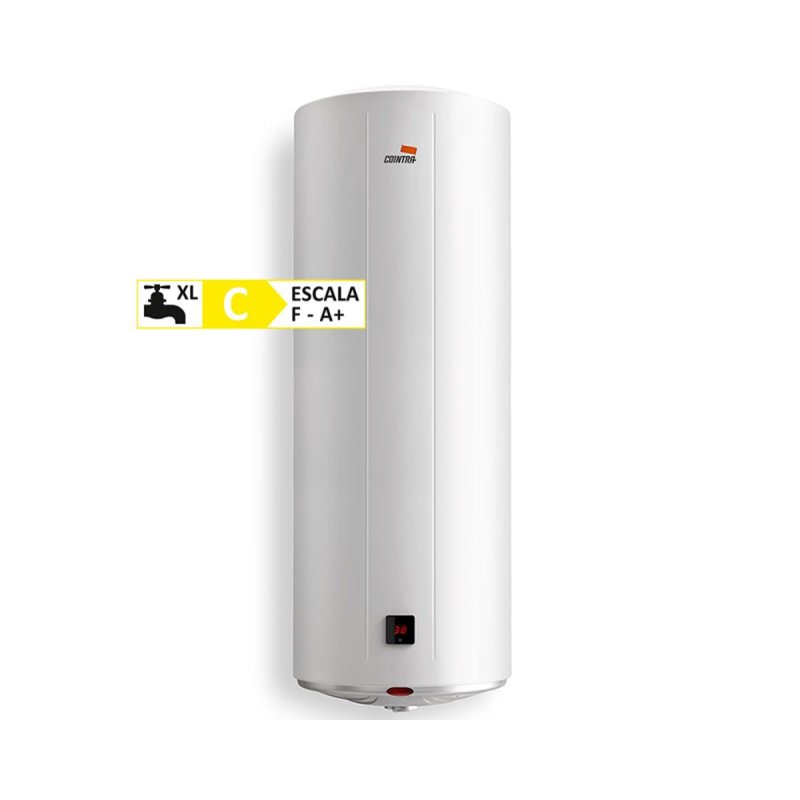 Detalle de Cointra TBL Plus 150: Termo Eléctrico vertical de 132 L en blanco