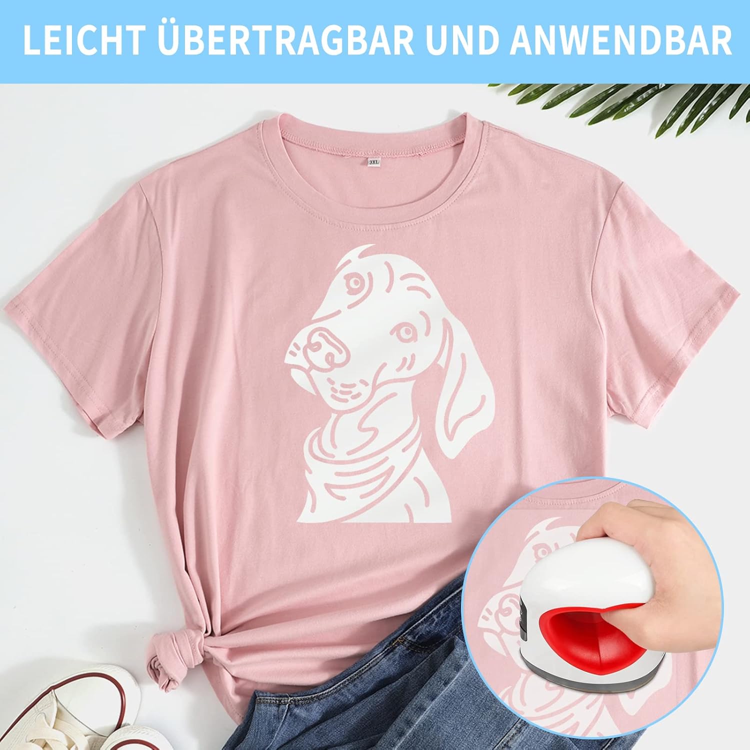 Thumbnail 4 de Lya Vinyl Plotterfolie 30,5 cm zum Aufbügeln 👕