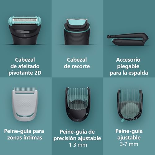 Thumbnail 2 de Philips BG7485/30 Afeitadora corporal Serie 7000, 120 min