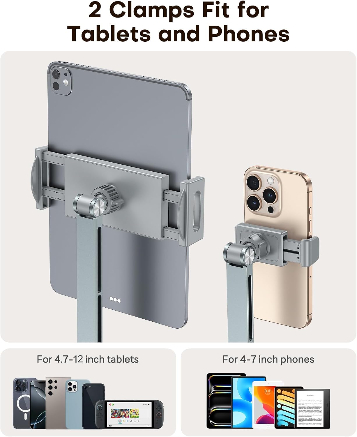 Thumbnail 5 de OMOTON Aluminium Tablet Halterung 12"
