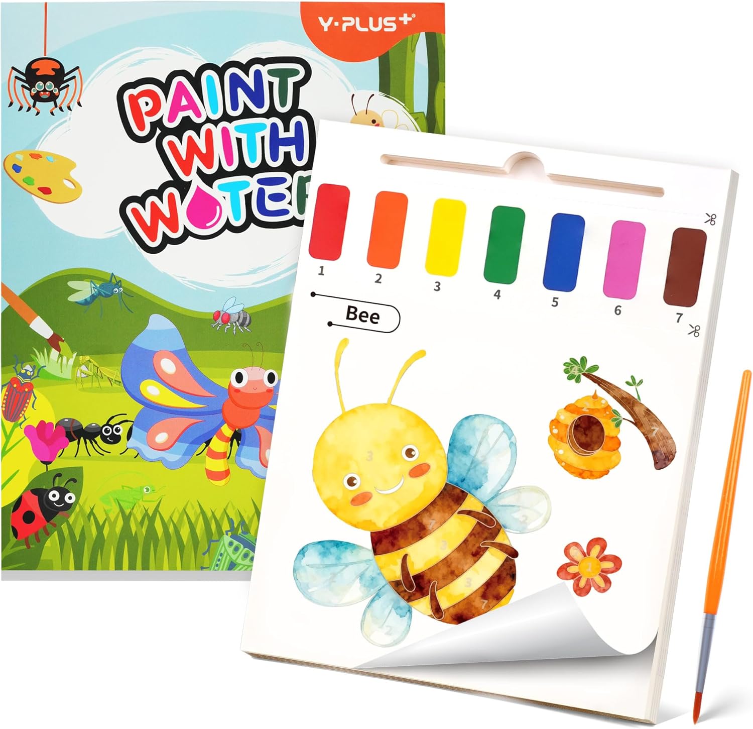 Thumbnail 6 de YPLUS Paint with Water Books for Toddlers: 7 Themed Watercolor Fun for Ages 1–6