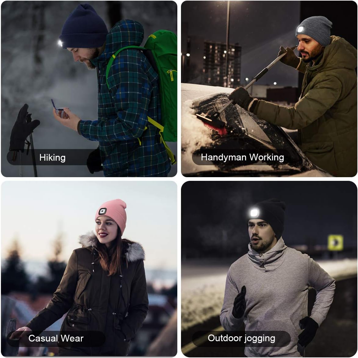 Detalle 2 de YunTuo LED Beanie 120 Lumens