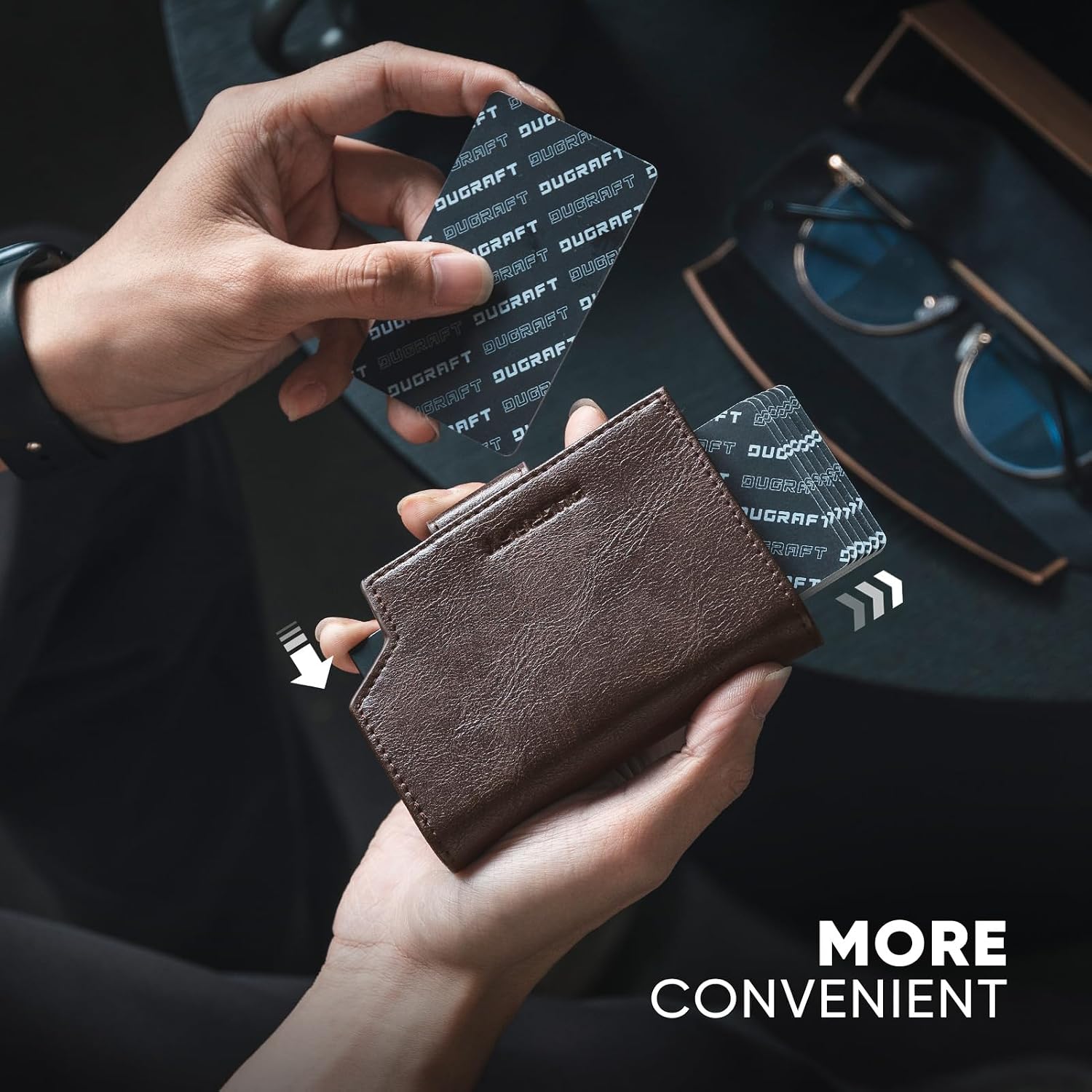 Thumbnail 2 de DUGRAFT Card Holder Wallet RFID Blocking