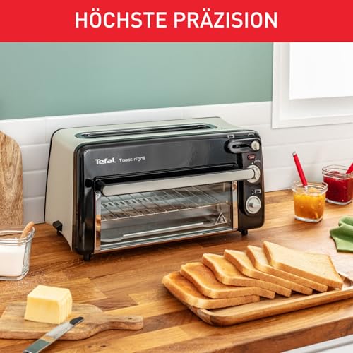 Thumbnail 4 de Tefal RETRO Toast n’ Grill – 2-in-1 Toaster und Mini-Backofen TL6008