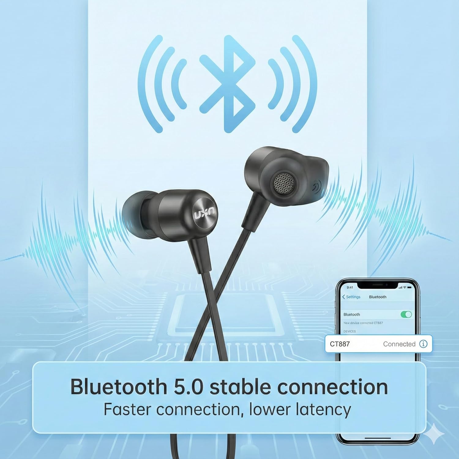 Thumbnail 5 de UXD Cuffie Bluetooth 20 Ore