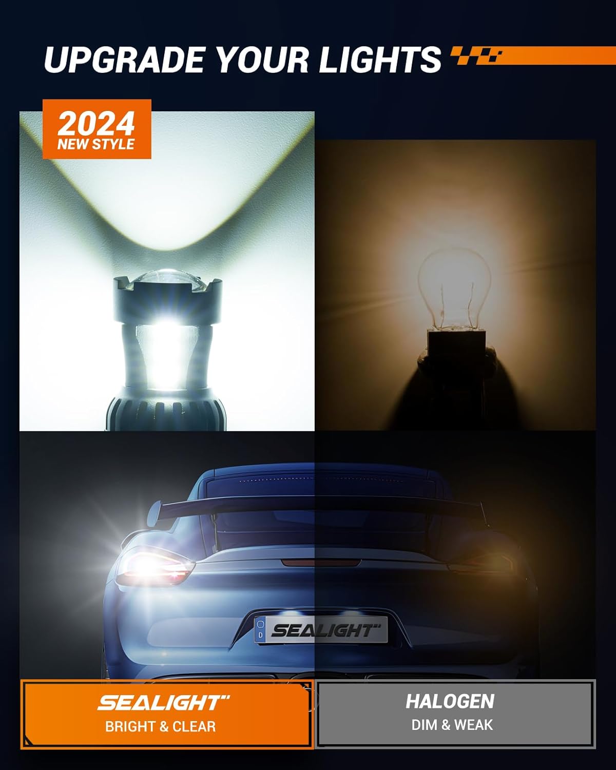 Thumbnail 2 de SEALIGHT 3157 LED Reverse Light Bulb 6000K