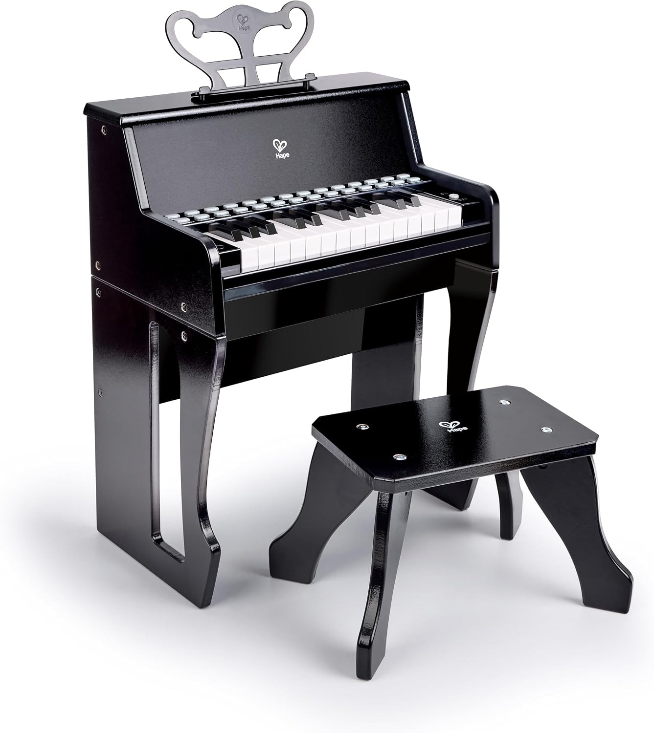 Detalle de Hape Piano Aprende con Luces 25 teclas