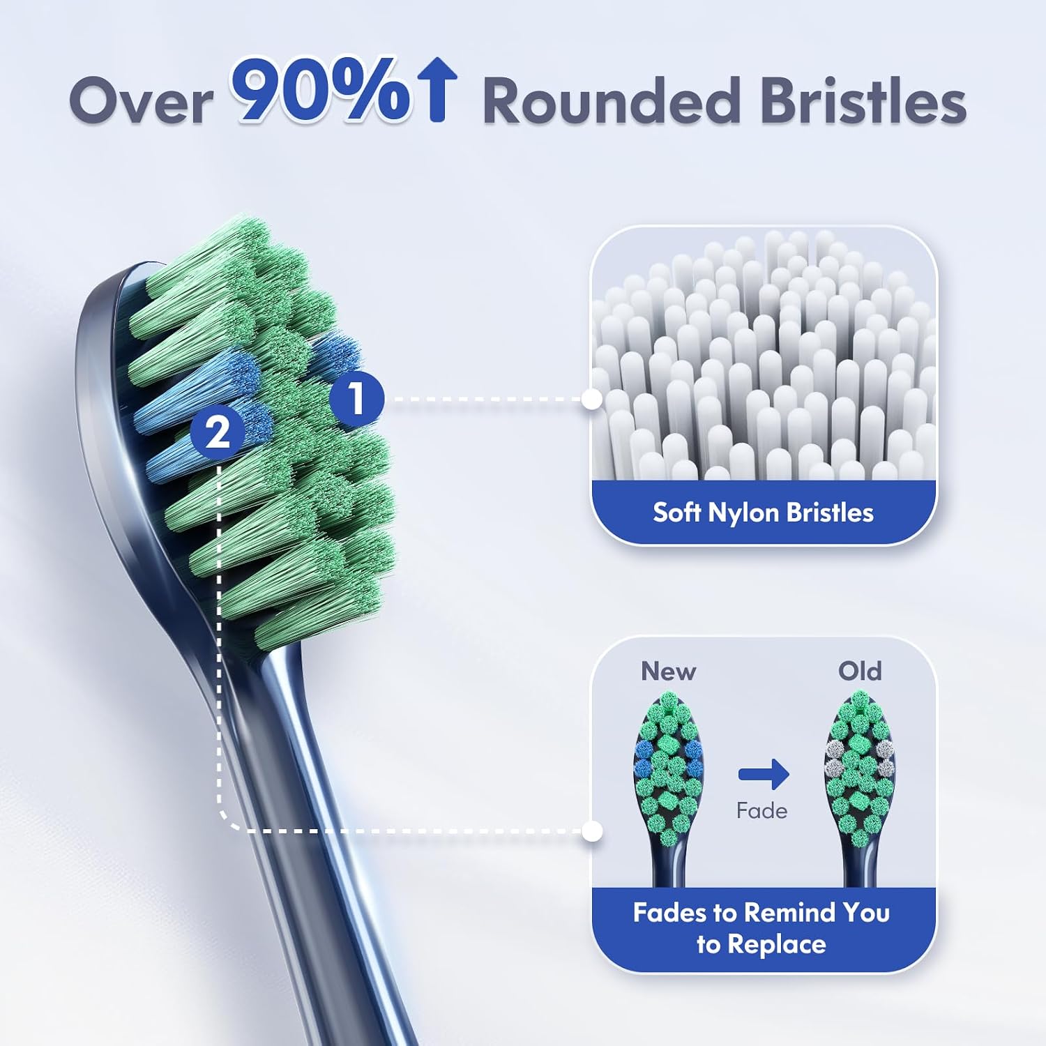 Thumbnail 3 de Electric Toothbrush Adults Kids Sonic