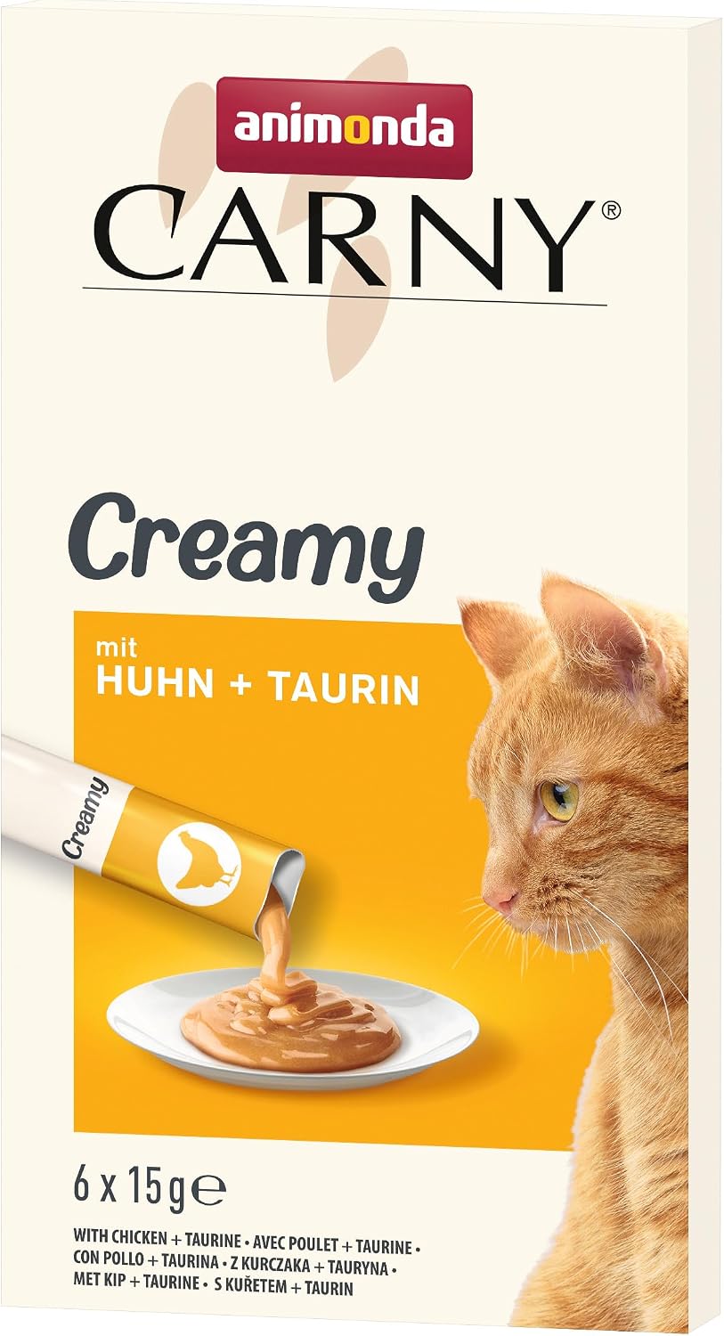 Detalle 2 de animonda Carny Katzensnack 24x140ml 🐱