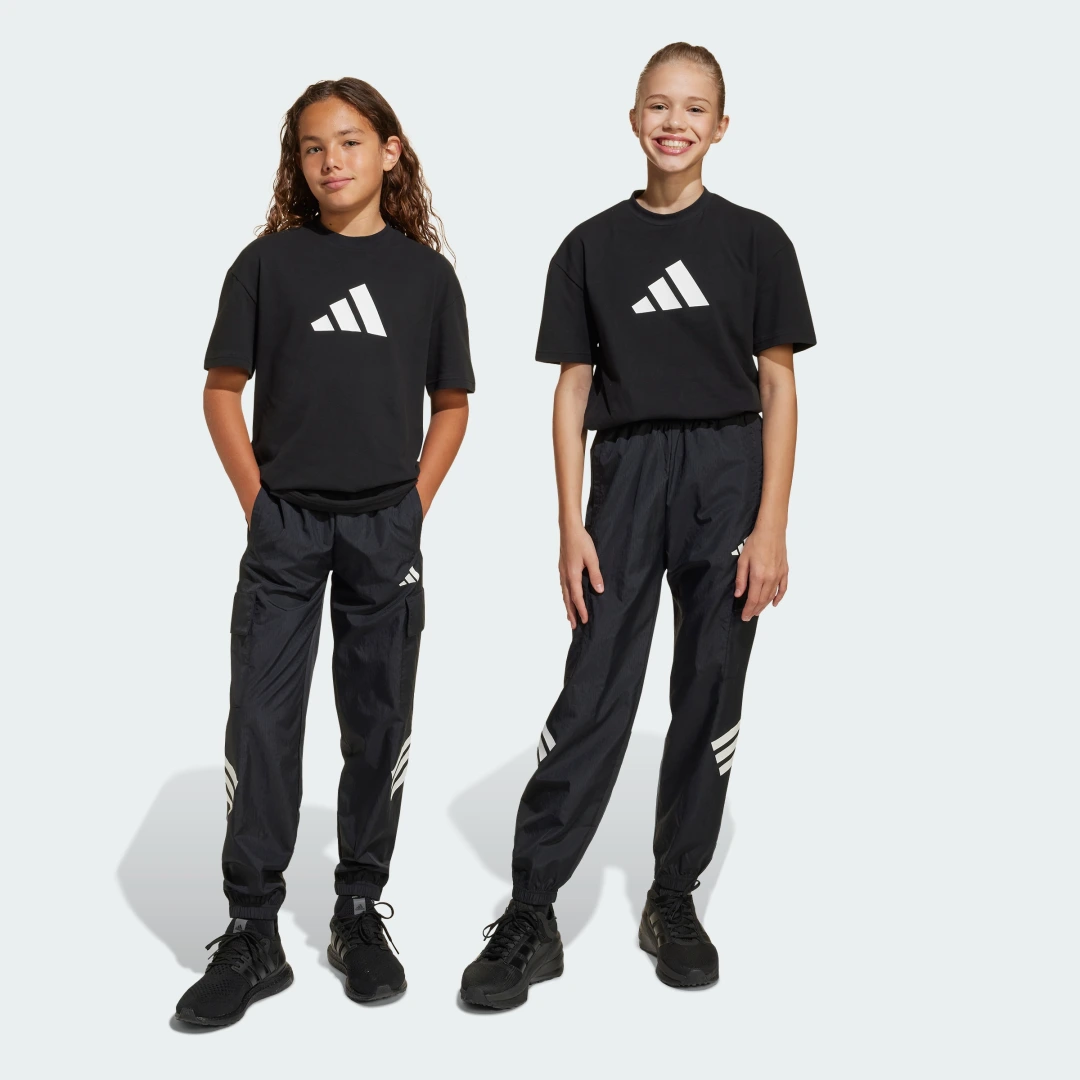 Detalle de Future Icons 3-Stripes Woven Pants Kids de Adidas