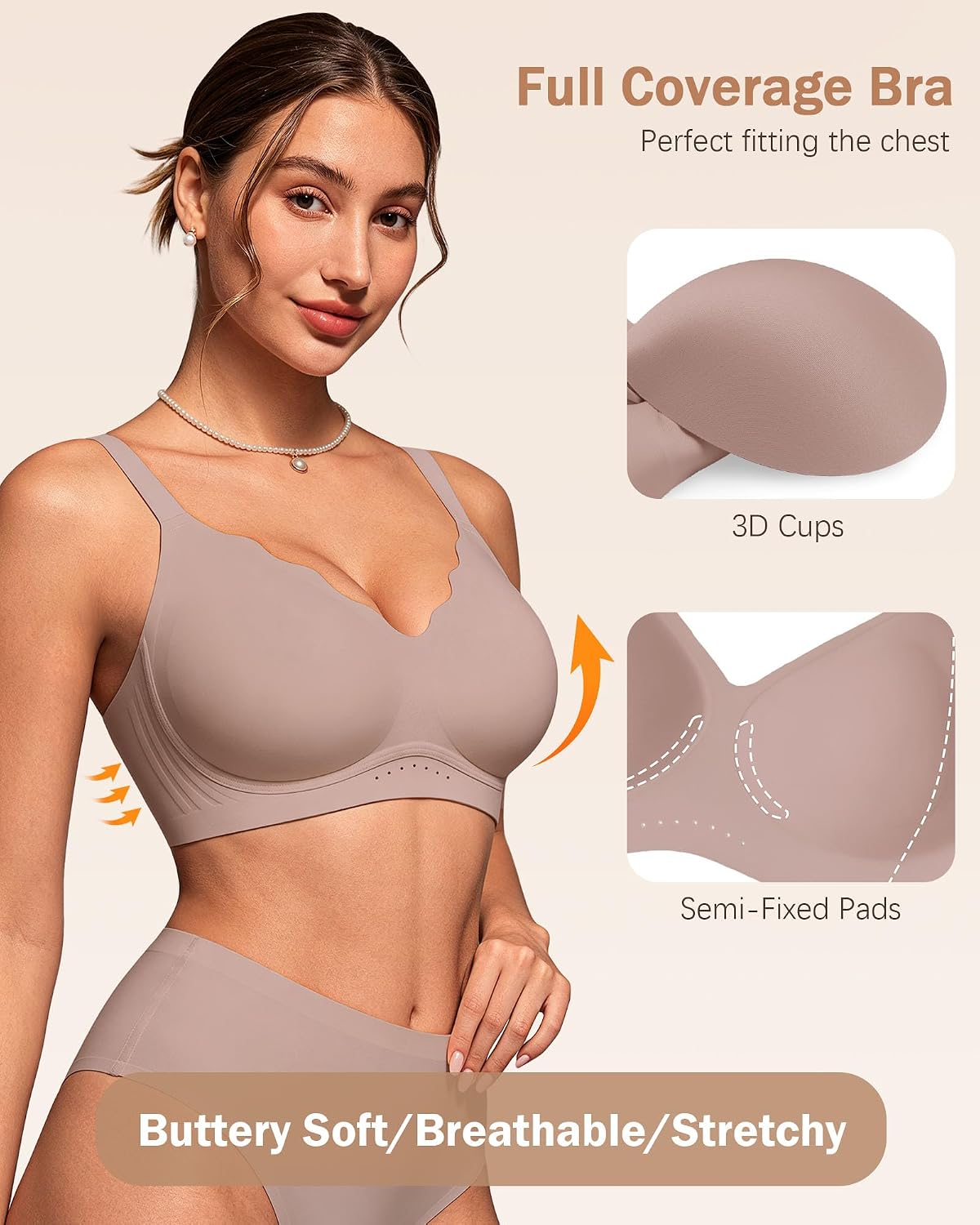 Detalle de HORISUN Wireless Bra