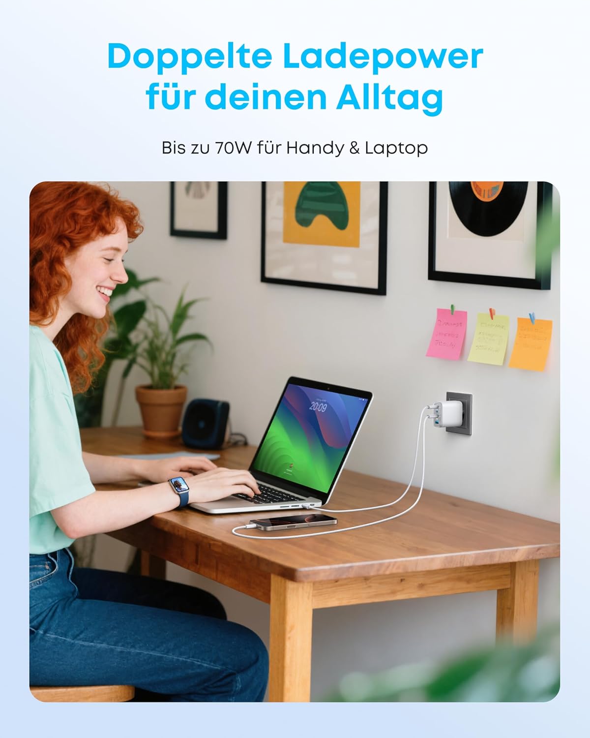 Detalle de Anker Zolo 70W USB C Ladegerät 70W