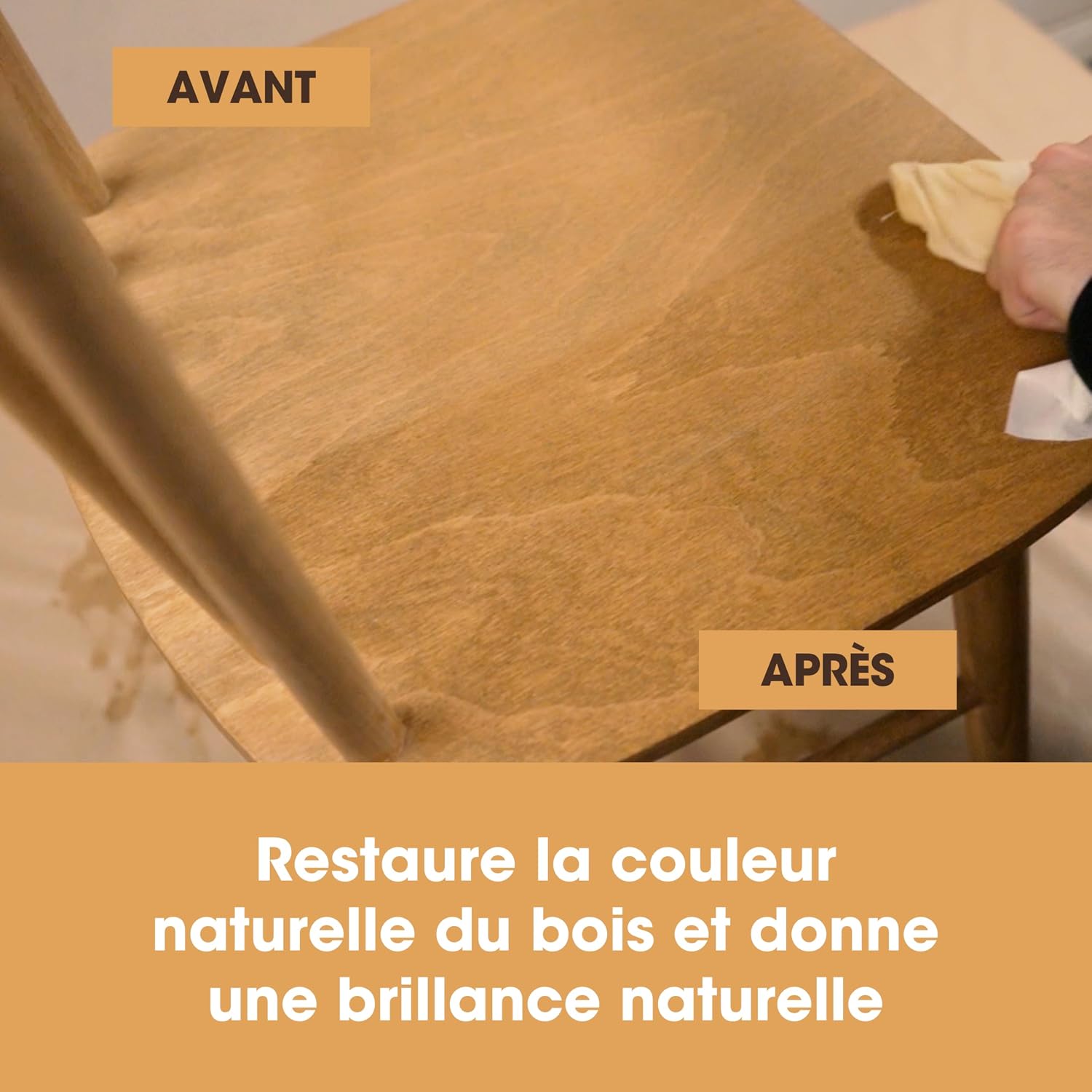 Thumbnail 6 de Furniture Clinic Cire d’Abeille 200 ml pour meubles en bois