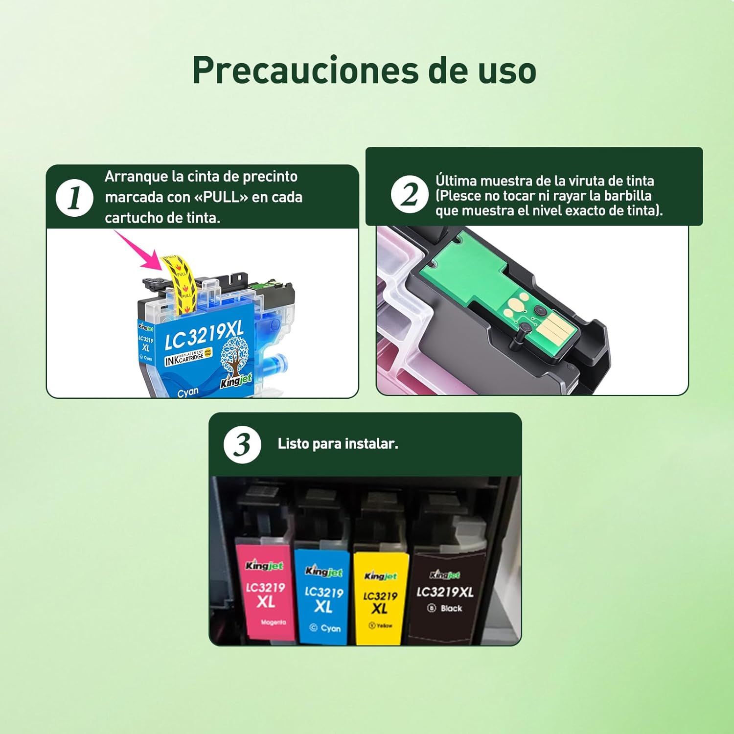 Thumbnail 5 de KINGJET LC3219XL Cartucho de tinta compatible