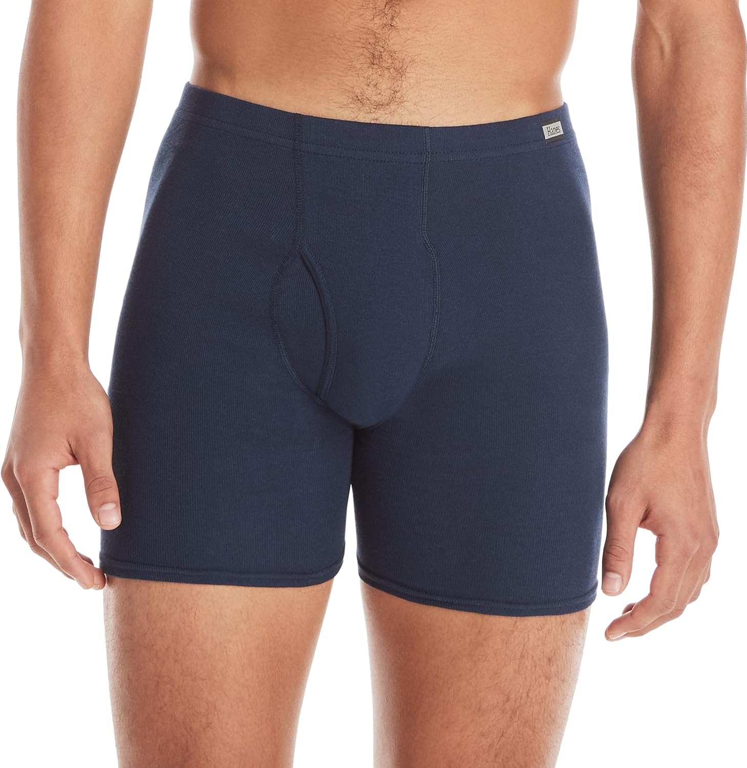 Thumbnail 1 de Hanes Men’s Moisture-Wicking Boxer Briefs (Cottony Soft) — Tagless, No-Ride-Up Fit, ComfortSoft Waistband